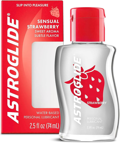 Astroglide Strawberry Lubricants - All Condoms Astroglide Strawberry Lubricants - All Condoms