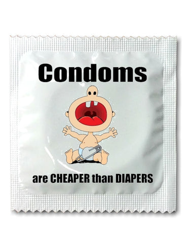 Condoms are Cheaper Than Diapers - Allcondoms.com