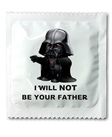 Star Wars Condom | I will not be your Father - Allcondoms.com