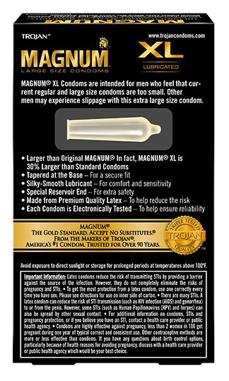Trojan Magnum XL condoms - All Condoms Trojan Magnum XL condoms - All Condoms
