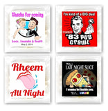 Personalized  Condoms, clear cellophane wrappers - Allcondoms.com