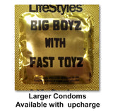 Custom Labeled Foil Condoms - Allcondoms.com