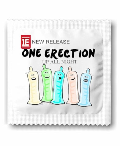 One Erection Condoms | Up All Night - Allcondoms.com