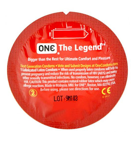 ONE Legend Condoms - Allcondoms.com