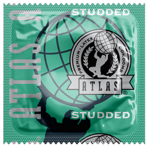 Atlas Studded condoms