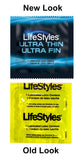 Lifestyles Ultra Thin Condom new packaging
