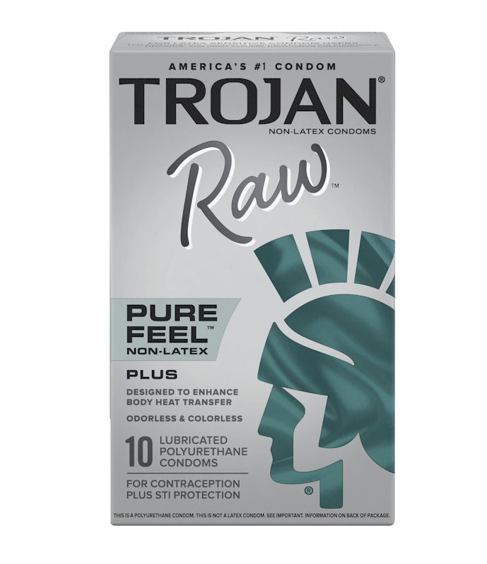 Trojan Raw Pure Feel Non Latex Condoms - All Condoms Trojan Raw Pure Feel Non Latex Condoms - All Condoms