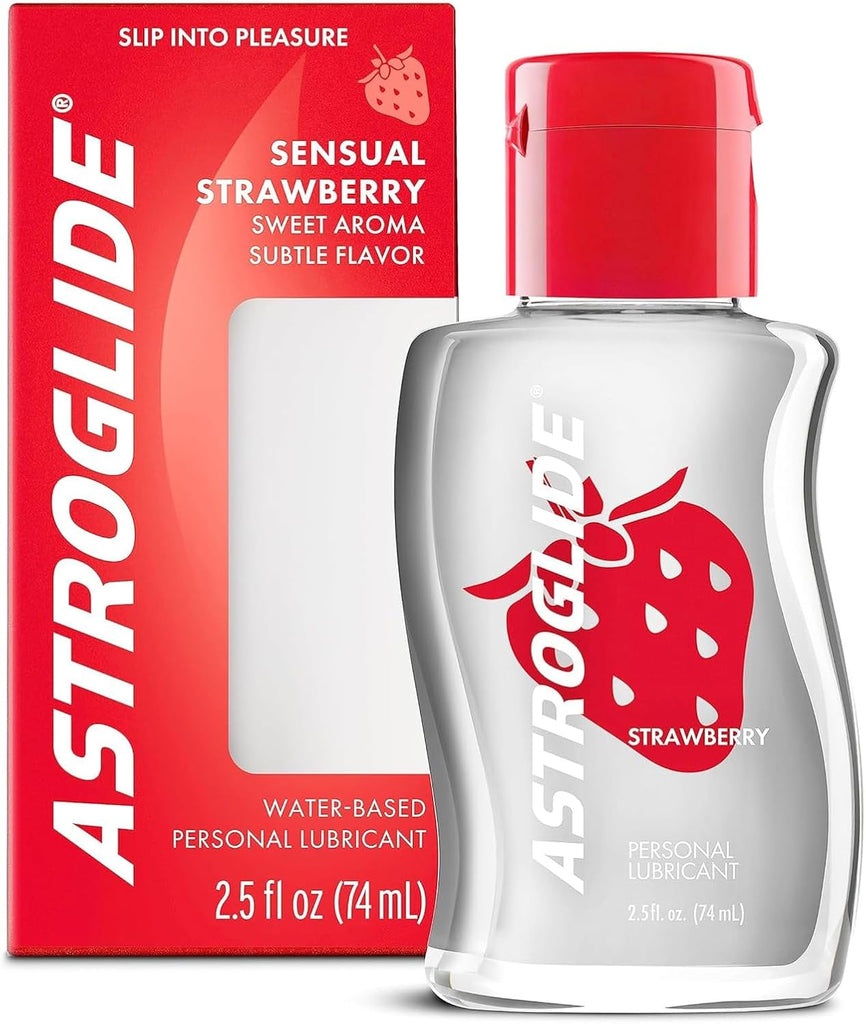 Astroglide Strawberry Lubricants - All Condoms Astroglide Strawberry Lubricants - All Condoms