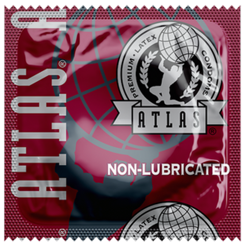 Atlas Non lubed condoms