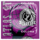 Atlas Rainbow colors condoms