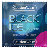 Black Ice  Condoms | Caution Wear Brand