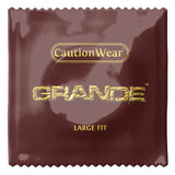 Grande Large Condoms | Caution Wear Brand