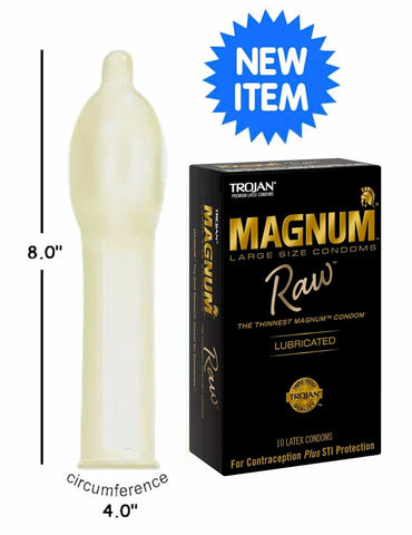 Trojan Magnum Raw Condoms