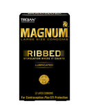 Trojan Magnum Ribbed Condoms