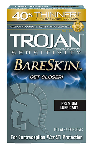 Trojan Bareskin Condoms - Allcondoms.com