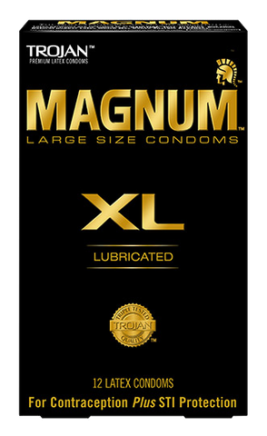 Trojan Magnum XL condoms - Allcondoms.com