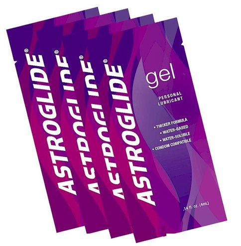 Astroglid Single Use Foil Lubricants - All Condoms Astroglid Single Use Foil Lubricants - All Condoms