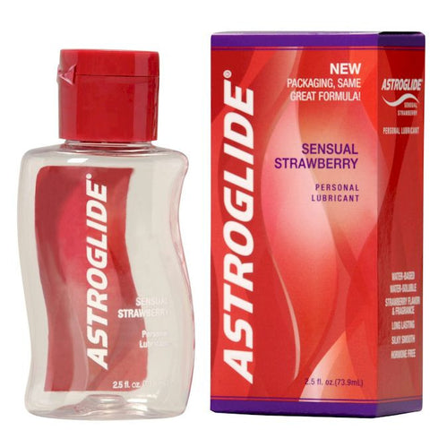 Astroglide Strawberry Lubricants - Allcondoms.com