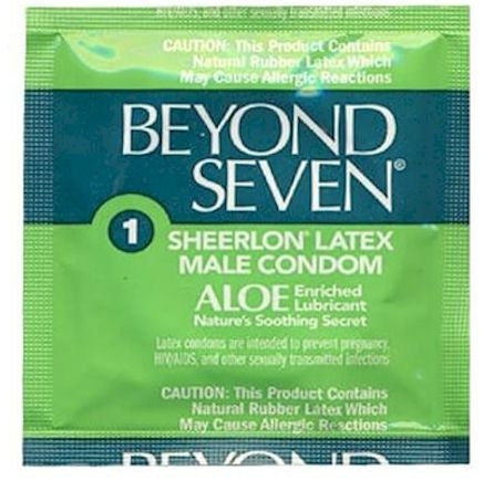 Beyond Seven Condoms with Aloe - Allcondoms.com