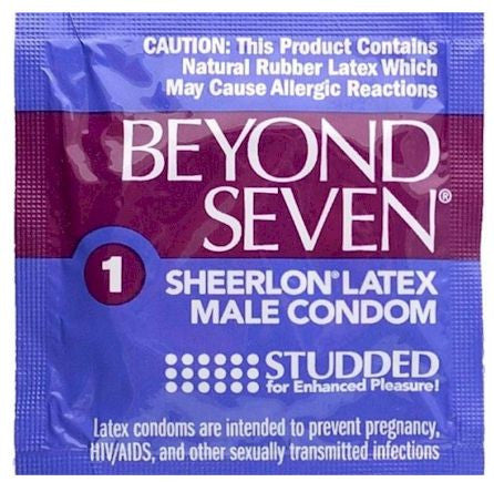 Beyond Seven Studded Condoms - Allcondoms.com