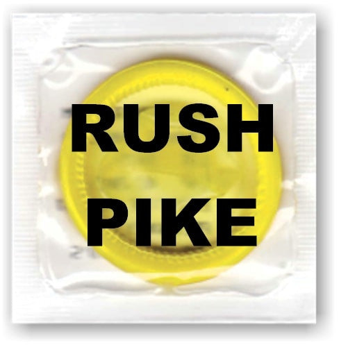 Personalized Condoms, clear cellophane wrappers - All Condoms