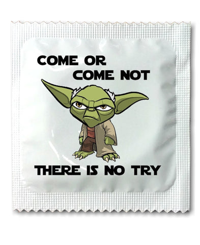 Star Wars Condoms | Come or Come Not - Allcondoms.com