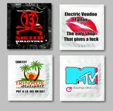 Foil Wrapper Condoms printed in full color - Allcondoms.com