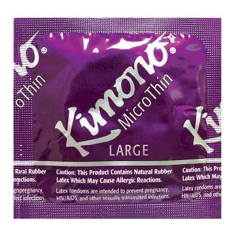Kimono MicroThin Large Condoms - Allcondoms.com