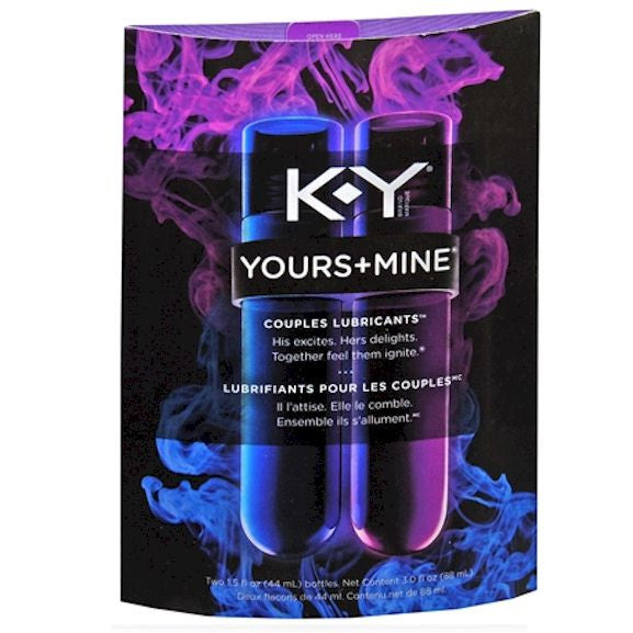 KY Yours and Mine Lubricant - All Condoms KY Yours and Mine Lubricant - All Condoms