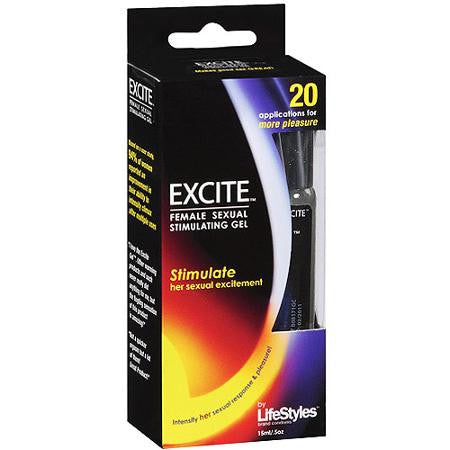 Lifestyles Excite Gel - Allcondoms.com