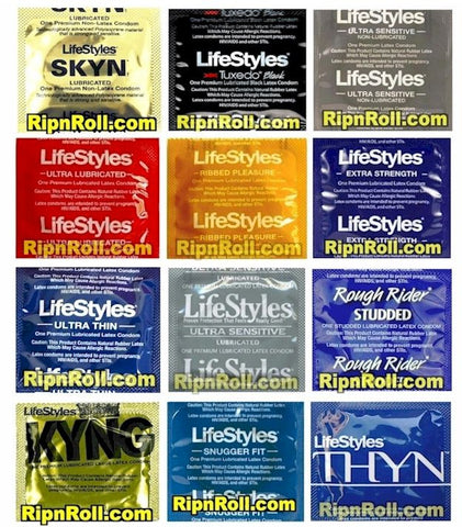 Lifestyles Condoms Assortment - Allcondoms.com
