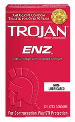 Trojan ENZ Non Lubed Condoms - All Condoms
