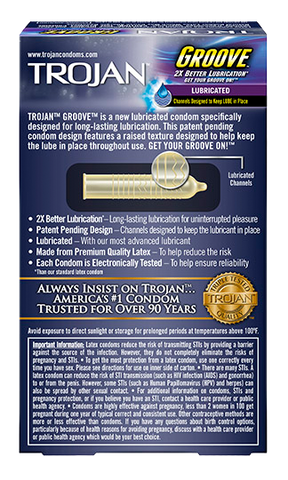 Trojan Groove Condoms - All Condoms Trojan Groove Condoms - All Condoms