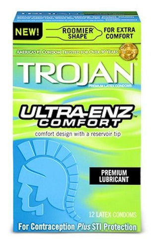 Trojan Ultra Enz condoms - Allcondoms.com