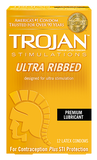 Trojan Ultra Ribbed Condoms - Allcondoms.com