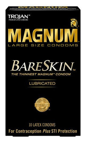 Trojan Magnum Bareskin condoms - Allcondoms.com