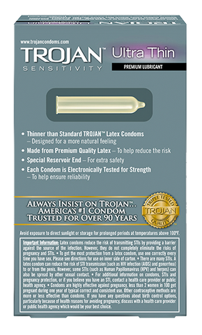 Trojan Ultra Thin Condoms - All Condoms Trojan Ultra Thin Condoms - All Condoms